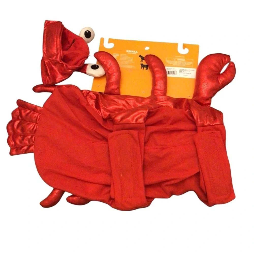 Sold! Hyde & Eek Boutique Lobster Dog Halloween Costume 2pc Set Size Small